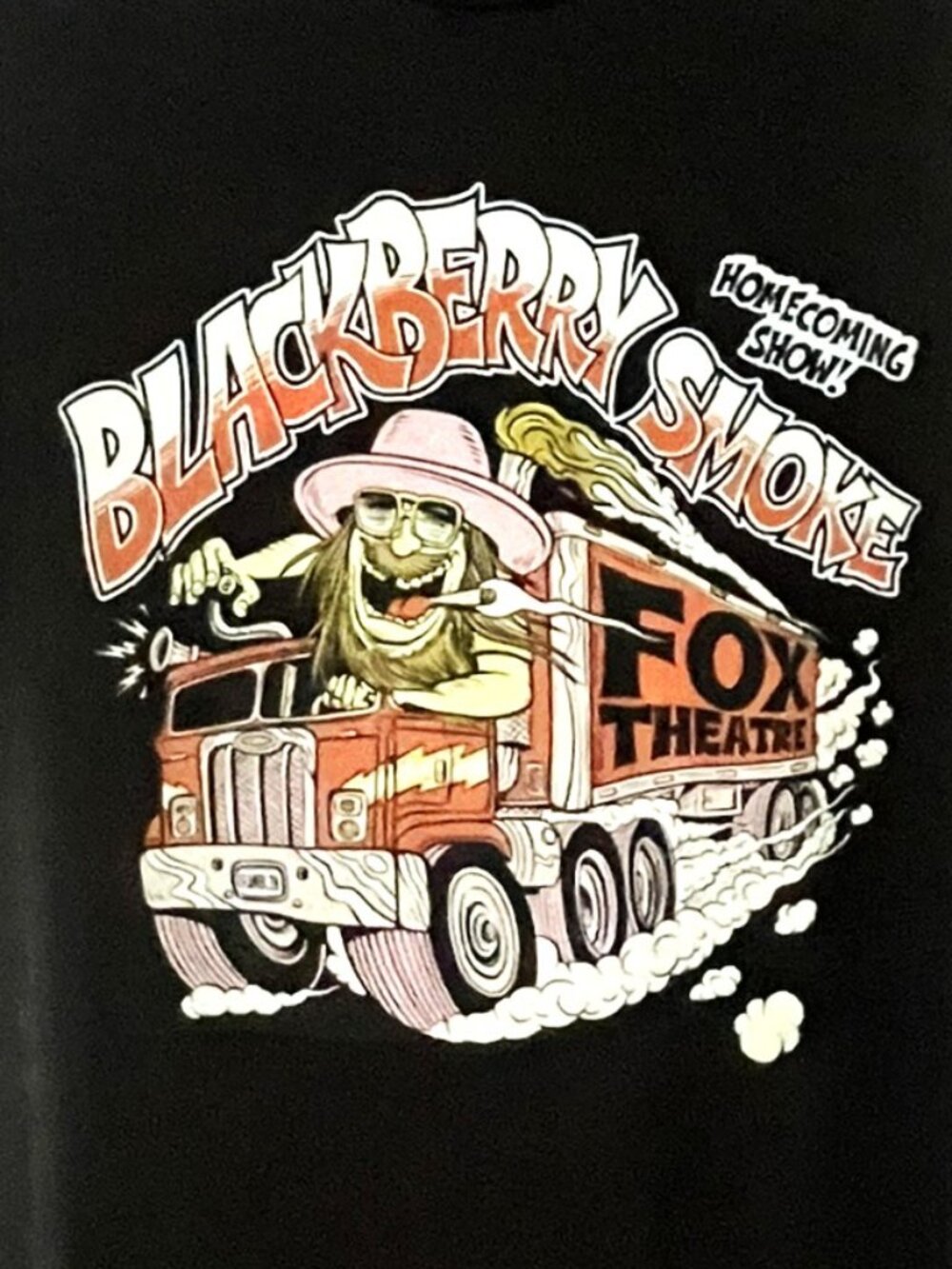 Blackberry Smoke Georgia Satellites Drivin N Cryin Homecoming 2022 T Shirt Size